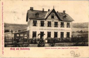 Vienna, Wien XXIII. Kalksburg, Geyer's Gasthaus "zum Jägerhaus"; Güterbachstrasse / guest house (EB)