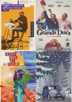 286 db főleg MODERN motívumlap és külföldi városképes lap; sok üdvözlő, reklám / 286 mostly modern motive cards and foreign town-view postcards; many greeting, advertisement