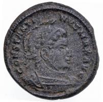 Római Birodalom / Trier / I. Constantinus 319. Nummus Br (2.49g) T:2,2- Roman Empire / Trier / Constantinus I 319. Nummus Br IMP CONSTANTINVS MAX AVG / VICTORIAE LAETAE PRINC PERP - VOT PR * - .STR (2.49g) C:XF,VF RIC VII 222.