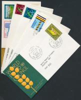 1976-1979 9 klf FDC 1976-1979 9 FDC