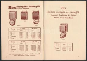 1940 Újpest, Kis Ignác mechanikai villamossági cikkek és műanyagáru üzemének gyengeáramú cikkeket be...