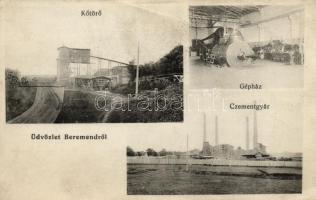 Beremend, Kőtörő, Gépház, Cementgyár (fa)