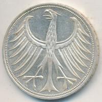 NSZK 1973F 5M "Frankfurti Parlament 125. évfordulója" T:2
FRG 1973F 5 Mark Ag "125th...