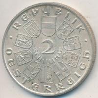 Ausztria 1930. 2Sch Ag "Vogelweide" T:2 Austria 1930. 2 Schilling Ag "Vogelweide" C:XF