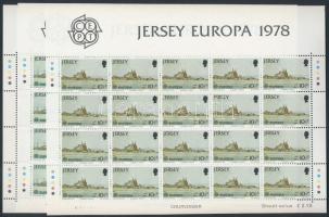 Europa CEPT, Műemlékek kisívsor, Europa CEPT monuments minisheet set