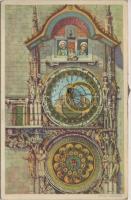 Praha, Prague; Orloj astronomical clock, mechanical card