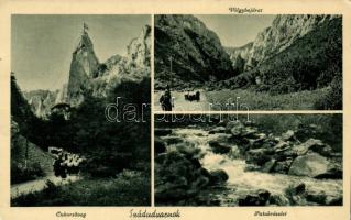 Szádudvarnok, Cukorsüveg, völgy, patak / rock, valley, river (EK)