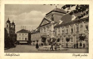 Székesfehérvár, Püspöki palota, Pollák Rezső üzlete  (EK)