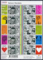 Nelson Mandela's 85th birthday minisheet, Nelson Mandela 85. születésnapja kisív