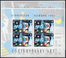 1993 Europa CEPT: Művészet kisív pár Mi 654-657