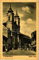 3 db RÉGI magyar városképes lap, vegyes minőség; Székesfehérvár, Tatabánya, Debrecen / 3 old Hungarian town-view postcards, mixed quality; Székesfehérvár, Tatabánya, Debrecen