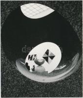 1984 Jankovszky György(1946-): Műcsarnok, 2 db fotó, pecséttel jelzett, feliratozva, 10x17 és 12x15 cm