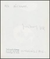 1984 Jankovszky György(1946-): Műcsarnok, 2 db fotó, pecséttel jelzett, feliratozva, 10x17 és 12x15 ...