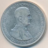 1930. 5P Ag "Horthy jobbra" T:3 Adamo P8