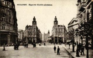 Budapest V. Kígyó tér, Klotild-paloták (EK)
