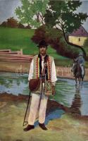 Hungarian (Transcarpathian) folklore from Kisszolyva, Kisszolyvai tót férfi