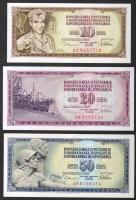 Jugoszlávia 1978. 10D-1000D (6 klf) T:I