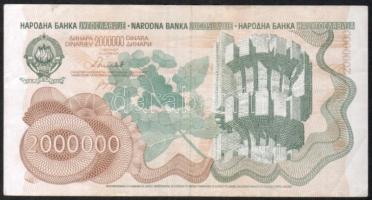 Jugoszlávia 1985-89. 5000D-1000.000D T:I, 2000.000D T:II+