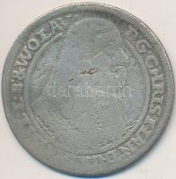 Német Államok / Szilézia-Liegnitz-Brieg 1663. 15kr Ag "Krisztián" (6,43g) T:3,3- German States / Silesia-Liegnitz-Brieg 1663. 15 Kreuzer Ag "Christian" (6,43g) C:F,VG