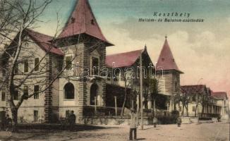 Keszthely, Hullám- és Balaton szállodák, kiadja Nádai Ignácz (EK)