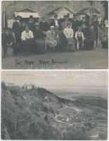 NÉMETORSZÁG / GERMANY 1907-1913 képeslapgyűjtemény, 200 lap berakóban / 200 postcards in album