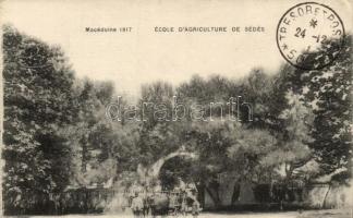Sedes, École d'Agriculture / Agricultural school