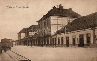 Tövis, vasútállomás / railway station