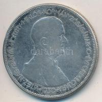1930. 5P Ag "Horthy jobbra" T:3
Adamo P8