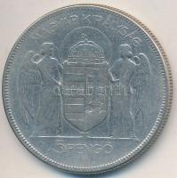 1930. 5P Ag "Horthy jobbra" T:3 Adamo P8