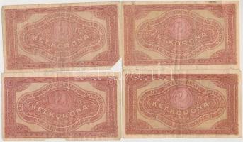 28db-os vegyes magyar korona bankjegy tétel T:vegyes