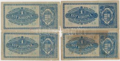 28db-os vegyes magyar korona bankjegy tétel T:vegyes