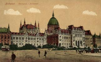 Budapest V. Országház, villamos (EK)