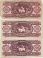 30db-os vegyes magyar forint bankjegy tétel T:vegyes