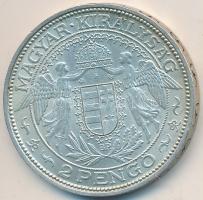 1938. 2P Ag "Madonna" T:1-,2
Adamo P7