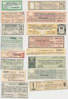 78db-os vegyes magyar részvény és kötvény szelvény tétel T:vegyes