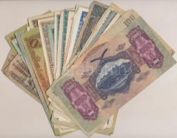 30db-os vegyes magyar pengő, és forint bankjegy tétel T:vegyes