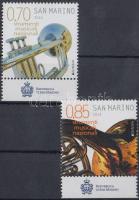 Europa CEPT Musical instruments margin set Europa CEPT Hangszerek ívszéli sor