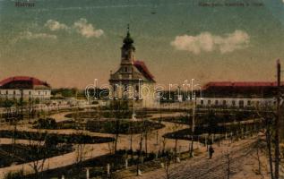 Hatvan, Római katolikus templom, tér