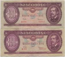 1957. 100Ft (2x) T:III