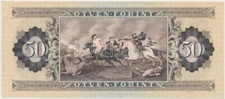 1980. 50Ft nyomdai papírráncokkal T:I,I- hajtatlan