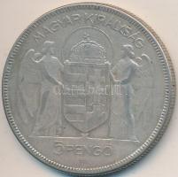 1930. 5P Ag "Horthy jobbra" T:3
Adamo P8