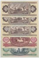 1975. 10Ft + 1984. 100Ft + 1986-1989. 50Ft (3x) T:I-,II