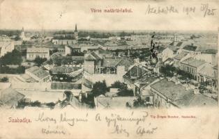 Szabadka, Város madártávlatból  (EK)