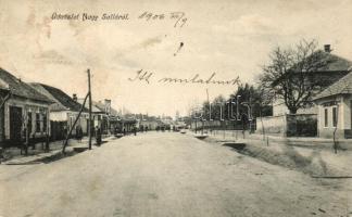 Nagysalló, utca; kiadja Rubinstein Henrik / street (EK)