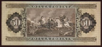 1969. 50Ft mindkét oldalon extrém felfelé csúszott nyomat T:I