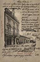 Nagyvárad, Fő utca, Szirmai és Nagy és Sebő I. Imre üzlete, Adria gőzmalom üzlet; kiadja Sebő I. Imre / main street, shops (Rb)