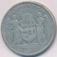 1930. 5P Ag "Horthy jobbra" T:3
Adamo P8