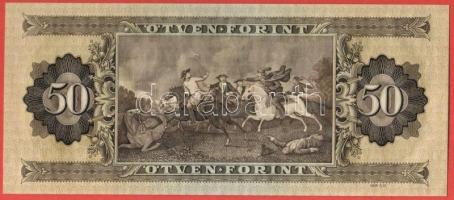 1965. 50Ft egyenetlenül nyomott sorozat és sorszámokkal T:I