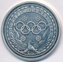1994. "Téli Olimpiai Játékok" Ag emlékérem (8,37g/0.999/30mm) T:PP ujjlenyomat, felületi k...