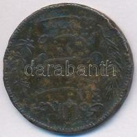 Tunézia 1904A 10c Br T:2- ph.
Tunisia 1904A 10 Centimes Br C:VF edge error